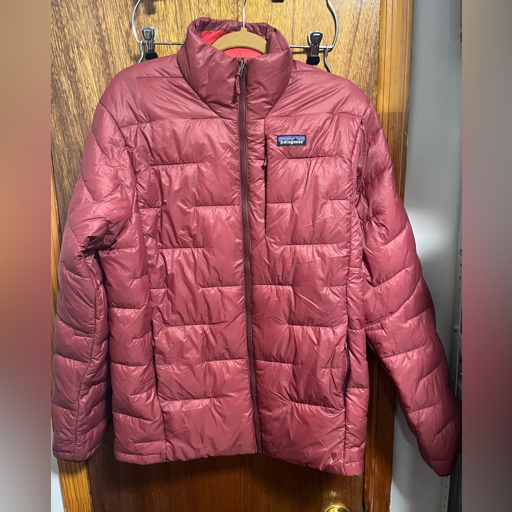 Patagonia M's Macro Puff jacket size medium Oxide Red